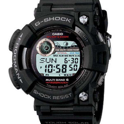 Casio G-Shock Multiband 6 Frogman 200M Diver's Moon Phase GWF-1000-1 GWF1000-1 Orologio da uomo