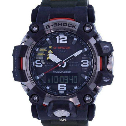 Orologio da uomo Casio G-Shock Mudmaster analogico digitale alimentato a energia solare GWG-2000-1A3 GWG2000-1 200M