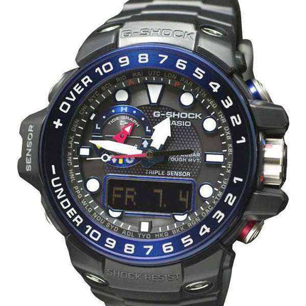 Orologio da uomo Casio GULFMASTER G-Shock Atomic analogico digitale 200M GWN-1000B-1B GWN1000B-1B