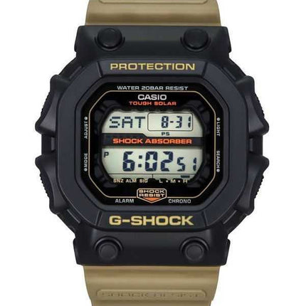 Casio G-Shock Digitale Cinturino in Resina Quadrante Nero Tough Solar GX-56TU-1A5 Orologio da Uomo 200M
