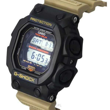 Casio G-Shock Digitale Cinturino in Resina Quadrante Nero Tough Solar GX-56TU-1A5 Orologio da Uomo 200M