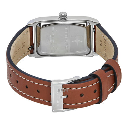 Orologio unisex Hamilton American Classic Ardmore con cinturino in pelle e quadrante argentato al quarzo H11221550