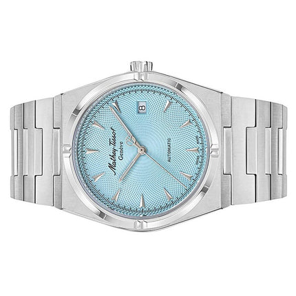 Orologio da uomo Mathey-Tissot Zeus in acciaio inossidabile con quadrante blu automatico H118ATSK
