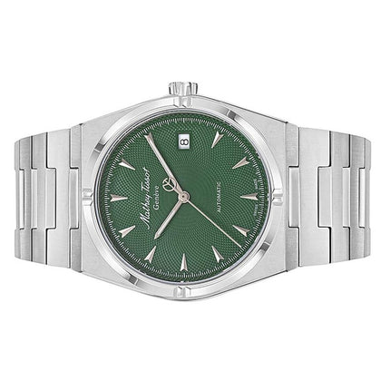 Orologio da uomo Mathey-Tissot Zeus in acciaio inossidabile con quadrante verde automatico H118ATV