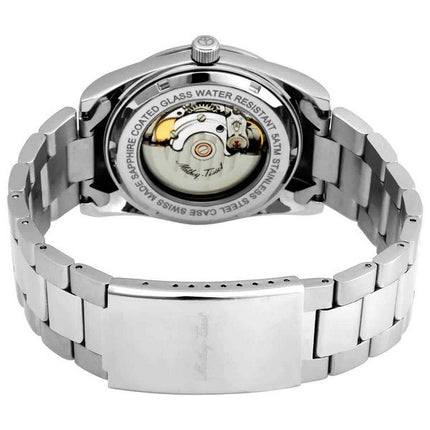 Orologio da uomo Mathey-Tissot Mathy I in acciaio inossidabile con quadrante blu automatico H1450ATABU