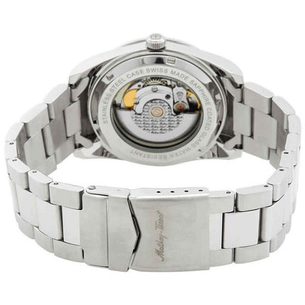 Orologio da uomo automatico Mathey-Tissot Mathy I in acciaio inossidabile con quadrante blu H1450ATB