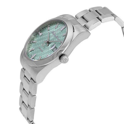 Orologio da uomo Mathey-Tissot Mathy I in acciaio inossidabile con quadrante verde automatico H1450ATV