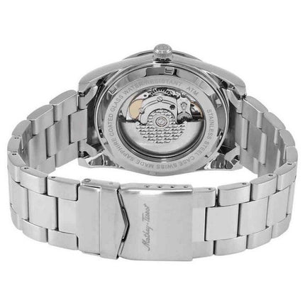 Orologio da uomo Mathey-Tissot Mathy I in acciaio inossidabile con quadrante verde automatico H1450ATV