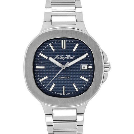 Orologio da uomo Mathey-Tissot Evasion automatico in acciaio inossidabile quadrante blu H152ATABU