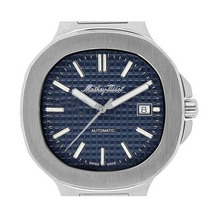 Orologio da uomo Mathey-Tissot Evasion automatico in acciaio inossidabile quadrante blu H152ATABU