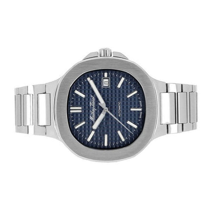 Orologio da uomo Mathey-Tissot Evasion automatico in acciaio inossidabile quadrante blu H152ATABU