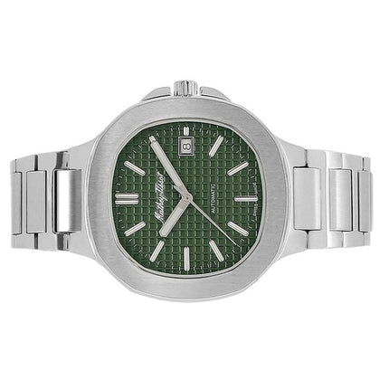Orologio da uomo Mathey-Tissot Evasion in acciaio inossidabile con quadrante verde automatico H152ATV