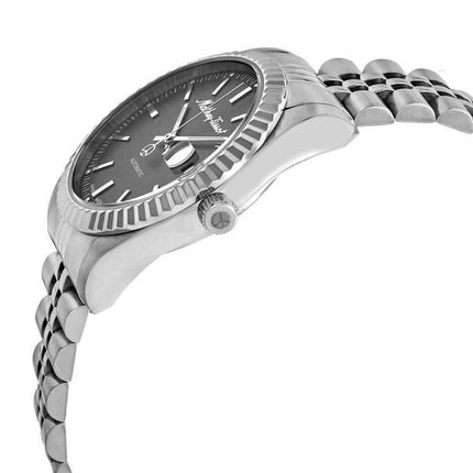 Orologio da uomo Mathey-Tissot Mathy III automatico in acciaio inossidabile quadrante grigio H1810ATAS