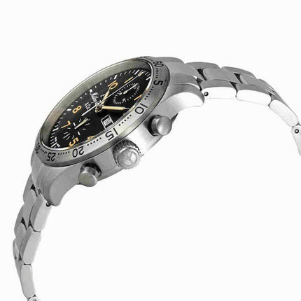 Orologio da uomo Mathey-Tissot Type 21 cronografo in acciaio inossidabile quadrante nero automatico H1821CHATNO