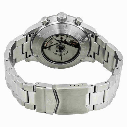 Orologio da uomo Mathey-Tissot Type 21 cronografo in acciaio inossidabile quadrante nero automatico H1821CHATNO