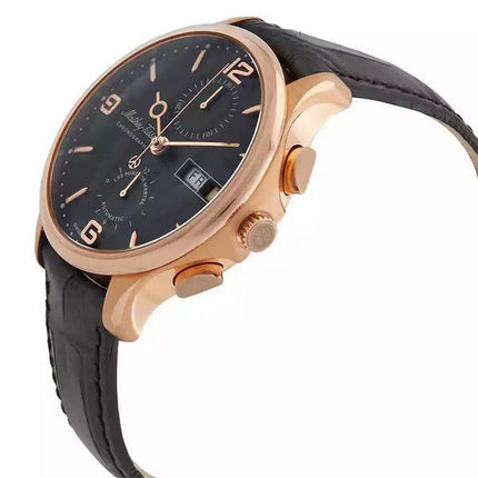 Mathey-Tissot Edmond Cronografo in edizione limitata quadrante nero automatico H1886CHATPN orologio da uomo con set regalo