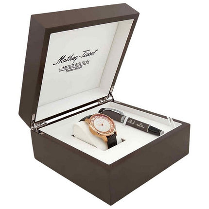 Mathey-Tissot Edmond Edizione limitata 12 segni zodiacali cinesi Quadrante in madreperla Orologio automatico da uomo H1886P2 con