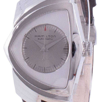 Orologio da uomo automatico Hamilton Ventura con quadrante grigio H24515581