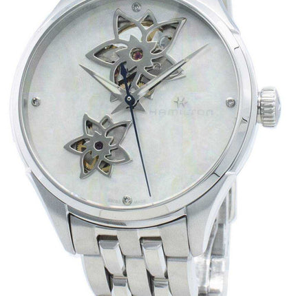 Orologio da donna automatico Hamilton Jazzmaster H32115192 con accenti di diamanti