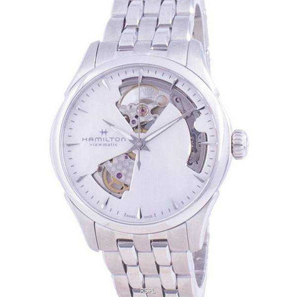Orologio da donna Hamilton Jazzmaster Viewmatic Open Heart automatico H32215190