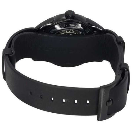 Orologio unisex Hamilton Jazzmaster cinturino in pelle quadrante nero automatico H32255730