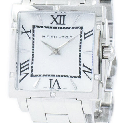 Orologio da donna Hamilton Jazzmaster Classic Quartz Square H32291114