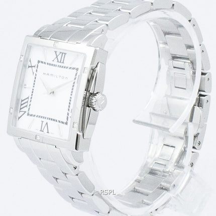 Orologio da donna Hamilton Jazzmaster Classic Quartz Square H32291114