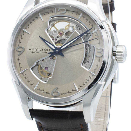 Orologio da uomo automatico Hamilton Jazzmaster H32565521 a cuore aperto