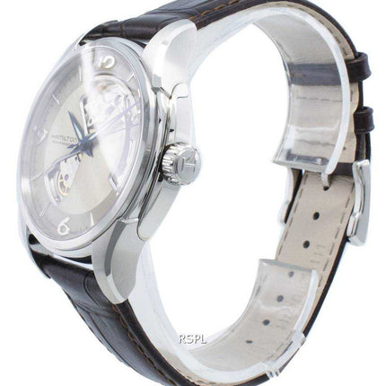 Orologio da uomo automatico Hamilton Jazzmaster H32565521 a cuore aperto