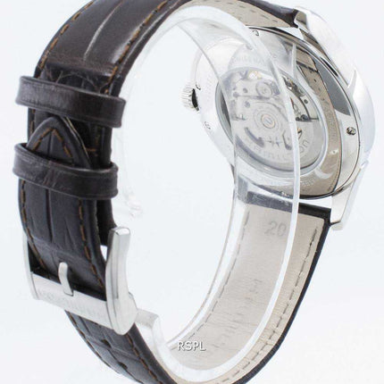 Orologio da uomo automatico Hamilton Jazzmaster H32565521 a cuore aperto