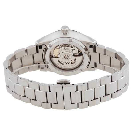 Orologio da uomo Hamilton Jazzmaster Performer in acciaio inossidabile con quadrante bianco automatico H36205110 100M