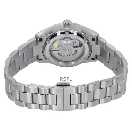 Orologio da uomo Hamilton Jazzmaster Performer in acciaio inossidabile con quadrante blu automatico H36215140 100M