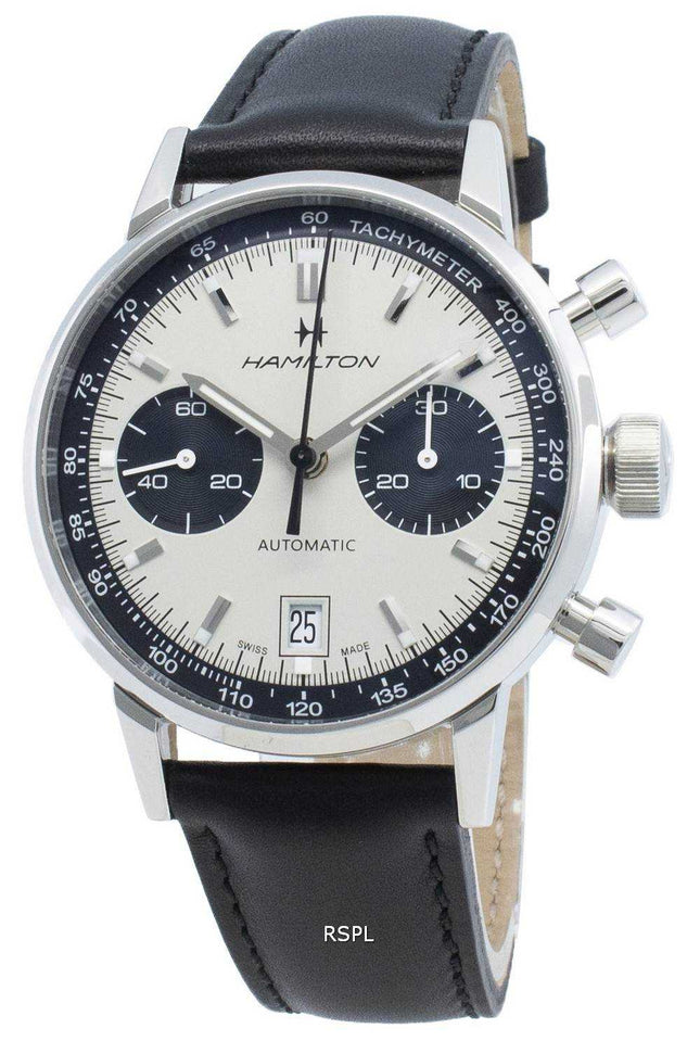 Orologio da uomo automatico Hamilton Intra-Matic H38416711 tachimetro