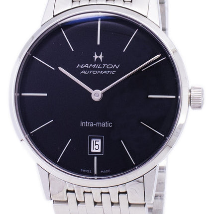 Orologio da uomo automatico Hamilton H38455131 quadrante nero