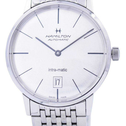 Orologio da uomo Hamilton Intra-Matic Automatic Silver Dial H38455151