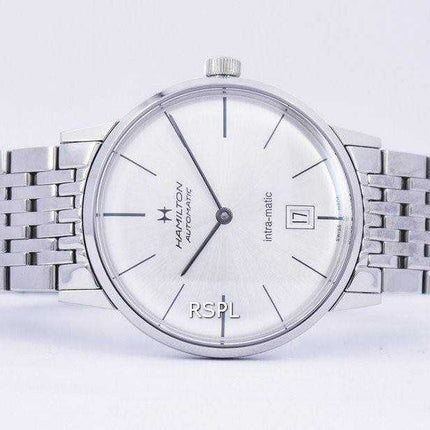 Orologio da uomo Hamilton Intra-Matic Automatic Silver Dial H38455151