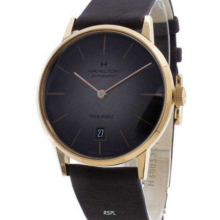 Orologio da uomo automatico Hamilton Intra-Matic H38465501