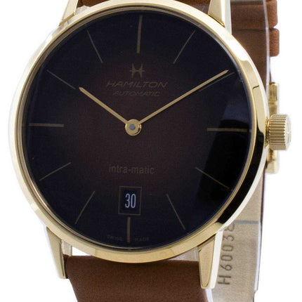 Orologio da uomo automatico Hamilton American Classic Intra-Matic H38475501
