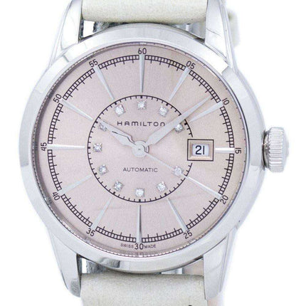 Orologio da donna Hamilton American Classic Railroad Automatic Diamond Accent H40405821