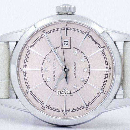 Orologio da donna Hamilton American Classic Railroad Automatic Diamond Accent H40405821