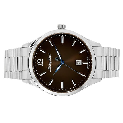 Orologio da uomo Mathey-Tissot Urban Metal quadrante nero al quarzo H411MAN