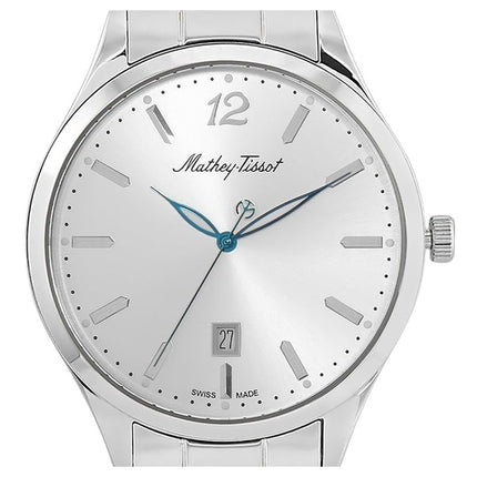 Orologio da uomo Mathey-Tissot Urban Metal Silver Dial Quartz H411MAS