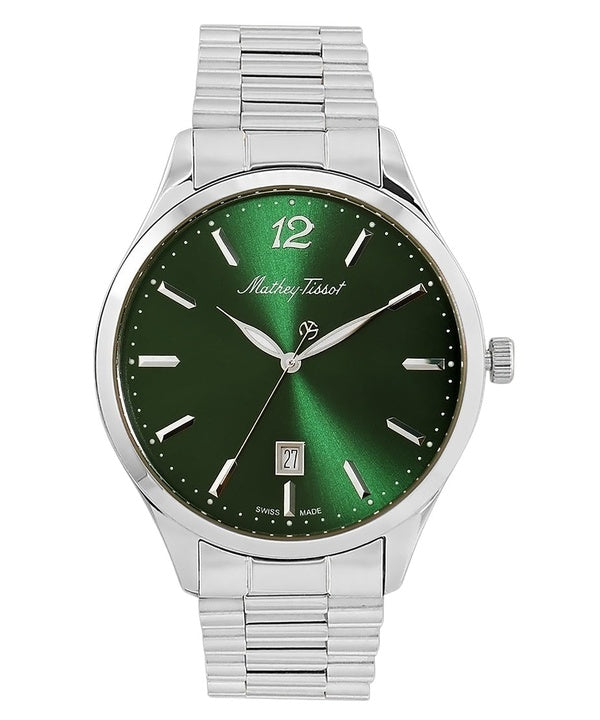 Orologio da uomo Mathey-Tissot Urban Metal Green Dial Quartz H411MAV