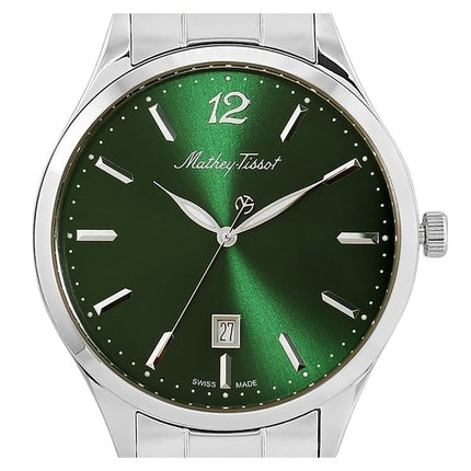 Orologio da uomo Mathey-Tissot Urban Metal Green Dial Quartz H411MAV