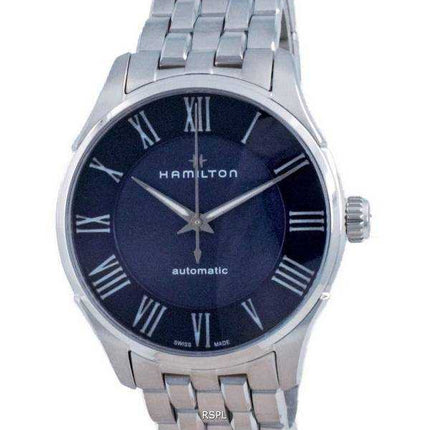 Orologio da uomo Hamilton Jazzmaster automatico con quadrante blu H42535140