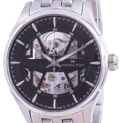 Orologio da uomo Hamilton Jazzmaster con quadrante scheletrato automatico H42535180