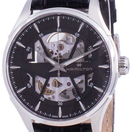 Orologio da uomo Hamilton Jazzmaster con quadrante scheletrato automatico H42535780