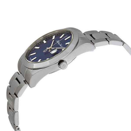 Orologio da uomo Mathey-Tissot Mathy I in acciaio inossidabile con quadrante blu al quarzo H450ABU