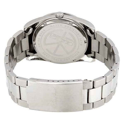 Orologio da uomo Mathey-Tissot Mathy I in acciaio inossidabile con quadrante blu al quarzo H450ABU