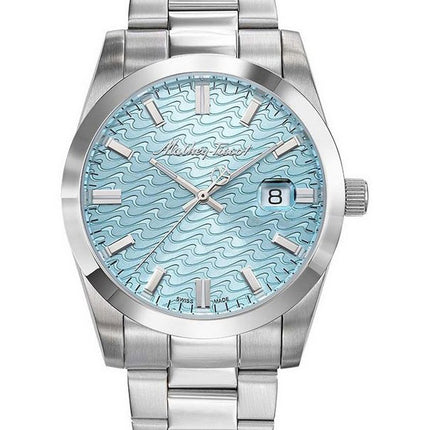 Orologio da uomo Mathey-Tissot Mathy I in acciaio inossidabile con quadrante blu al quarzo H450SE